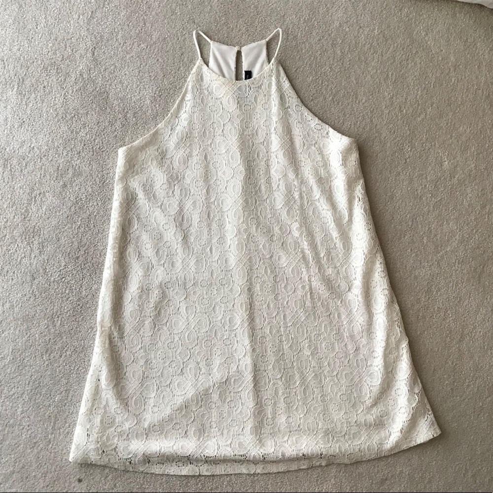 One Clothing White Lace Dress L